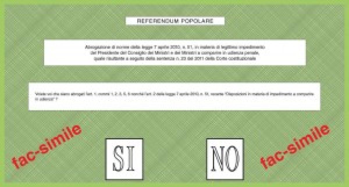 Provincia Enna. 2011 Referendum 4 – votanti 83.050 su 141.733: 58.60 % - 