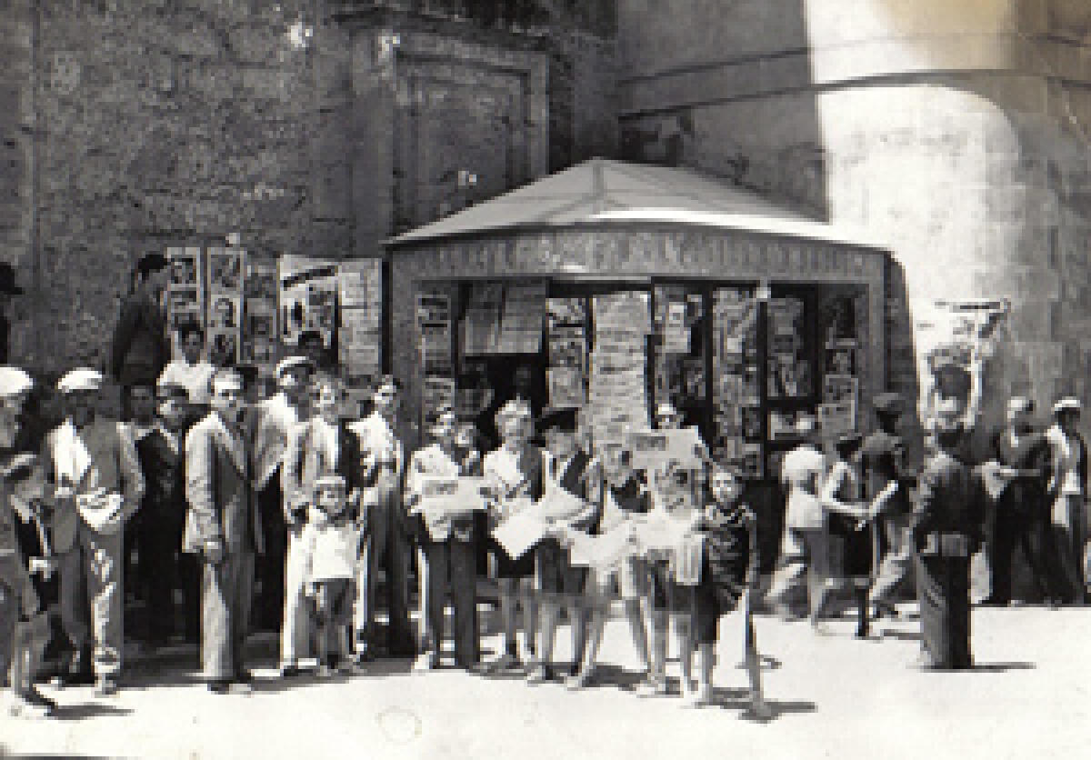 Nel 1897 il primo chiosco per giornali ad Enna - 