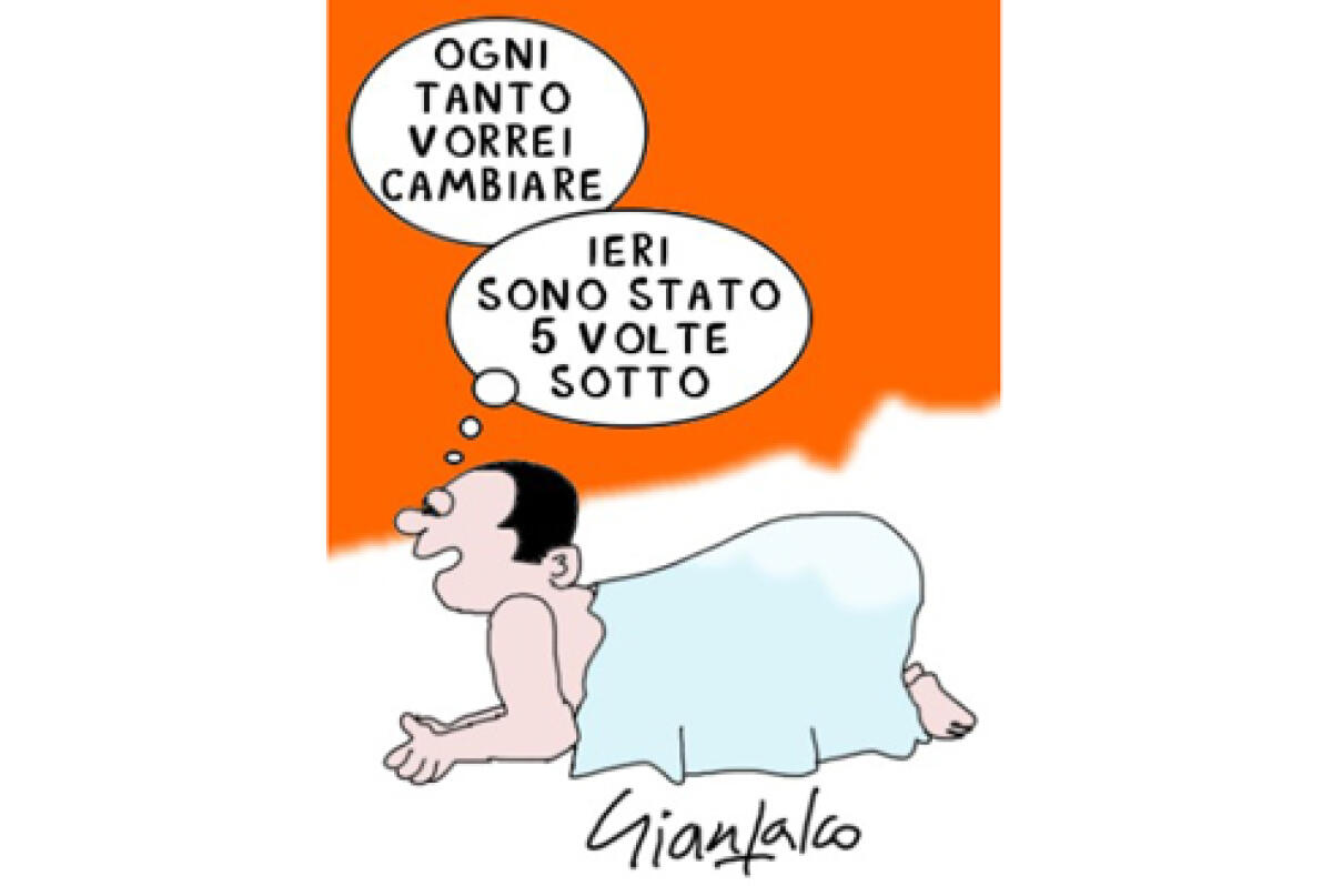Gianfalco. Governo battuto: Silvio vuole girarsi - 