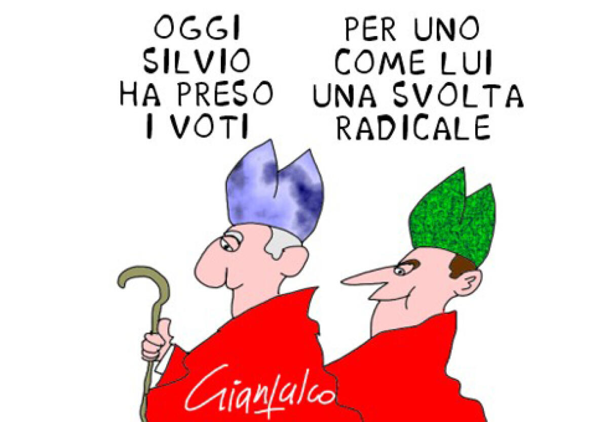 Gianfalco. Silvio a quota 316 - 