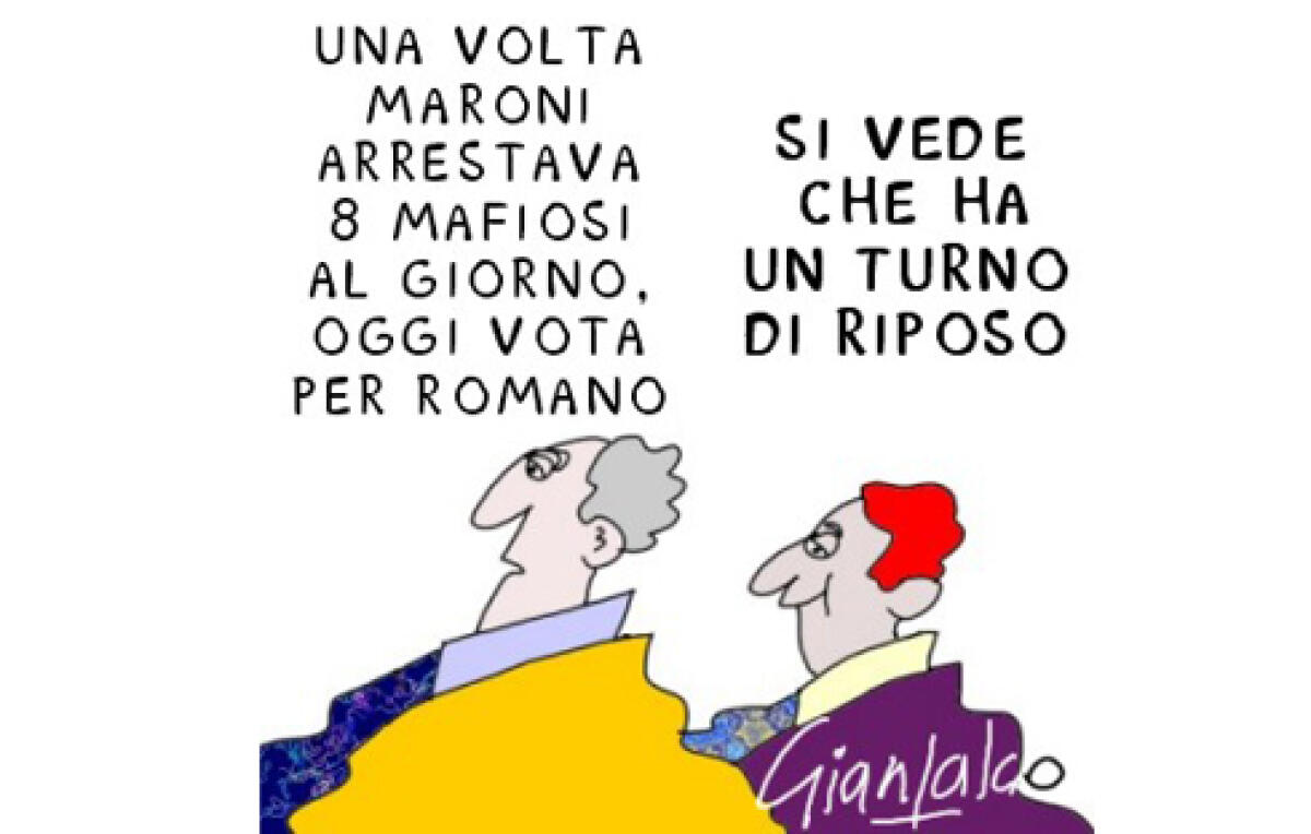 Gianfalco. Bossi e Maroni non sono razzisti: dopo un Milanese ora salvano anche un Romano - 