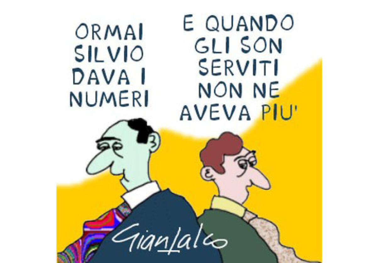Gianfalco. Il guaio di Silvio? Troppo generoso - 