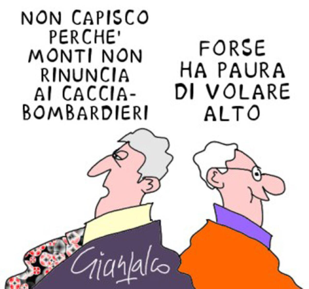 Gianfalco. La manovra a Porta a porta. Come la raccolta della monnezza… - 