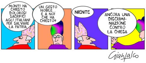 Ici o Imu per me pari sono, come disse il cardinale…