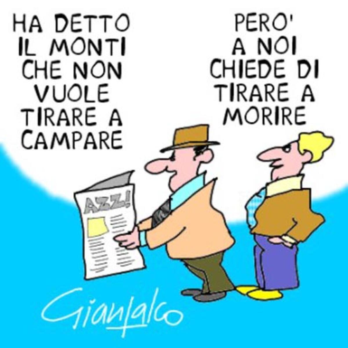 Chi tira a campà e chi tira a morì - 