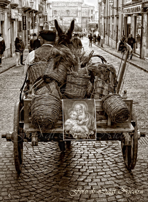 Enna. U Santu Patriarca: San Giuseppe - Le tavolate