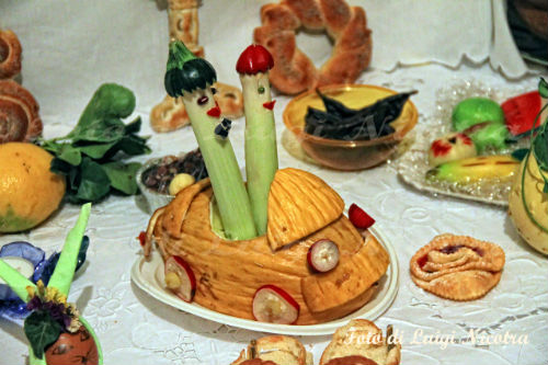 Enna. U Santu Patriarca: San Giuseppe - Le tavolate