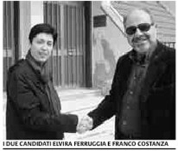Amministrative 2012 provincia Enna: candidati e liste.  Elettori 60.391, votanti 34.916 - 57,82%