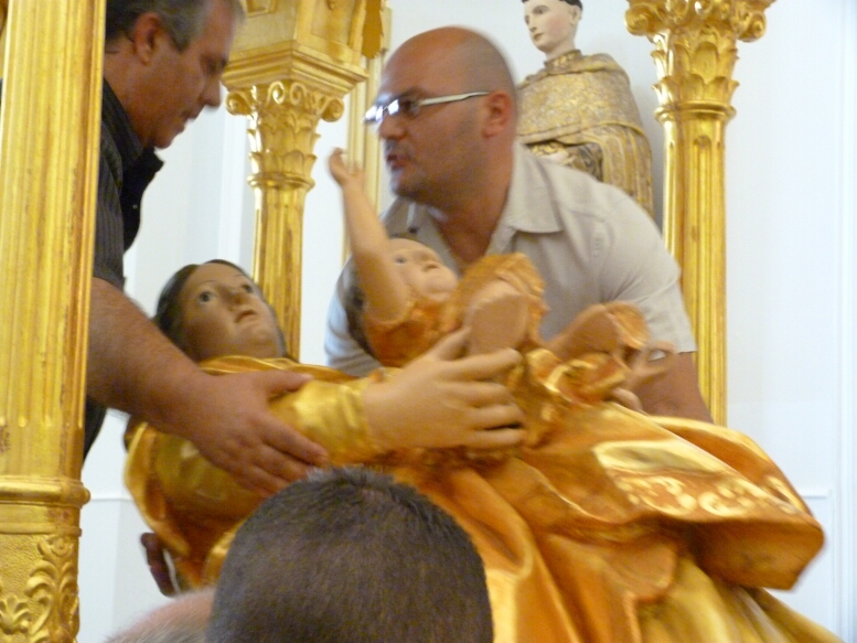 Enna. La festa di Maria SS. di Valverde (ultima domenica di agosto) - video processione