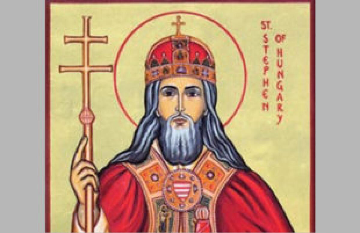 16 agosto: Santo Stefano d'Ungheria, Re - 