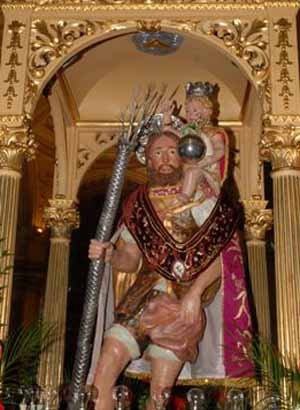 Valguarnera. Festività del Patrono San Cristoforo