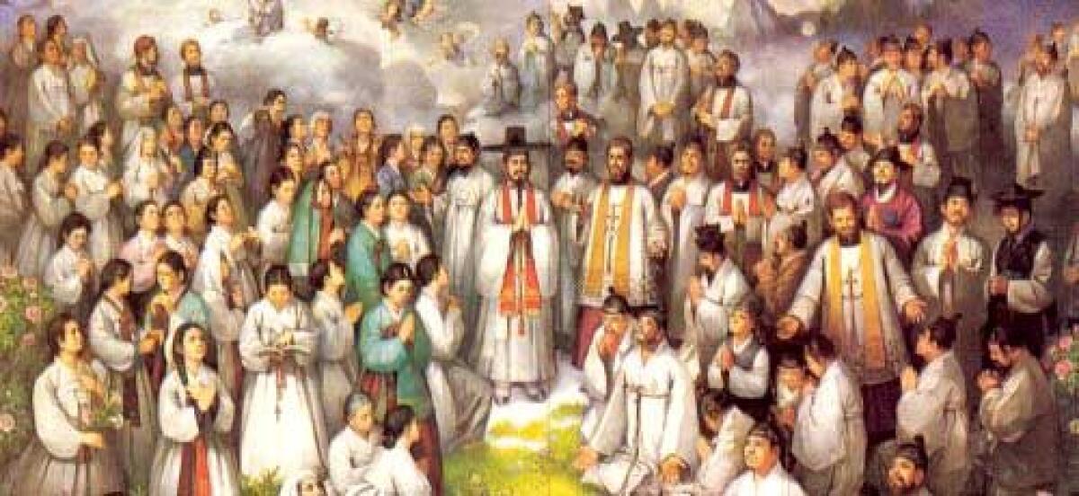 20 settembre: Andrea Kim Tae-gon, Paolo Chong Ha-sang e 101 - 