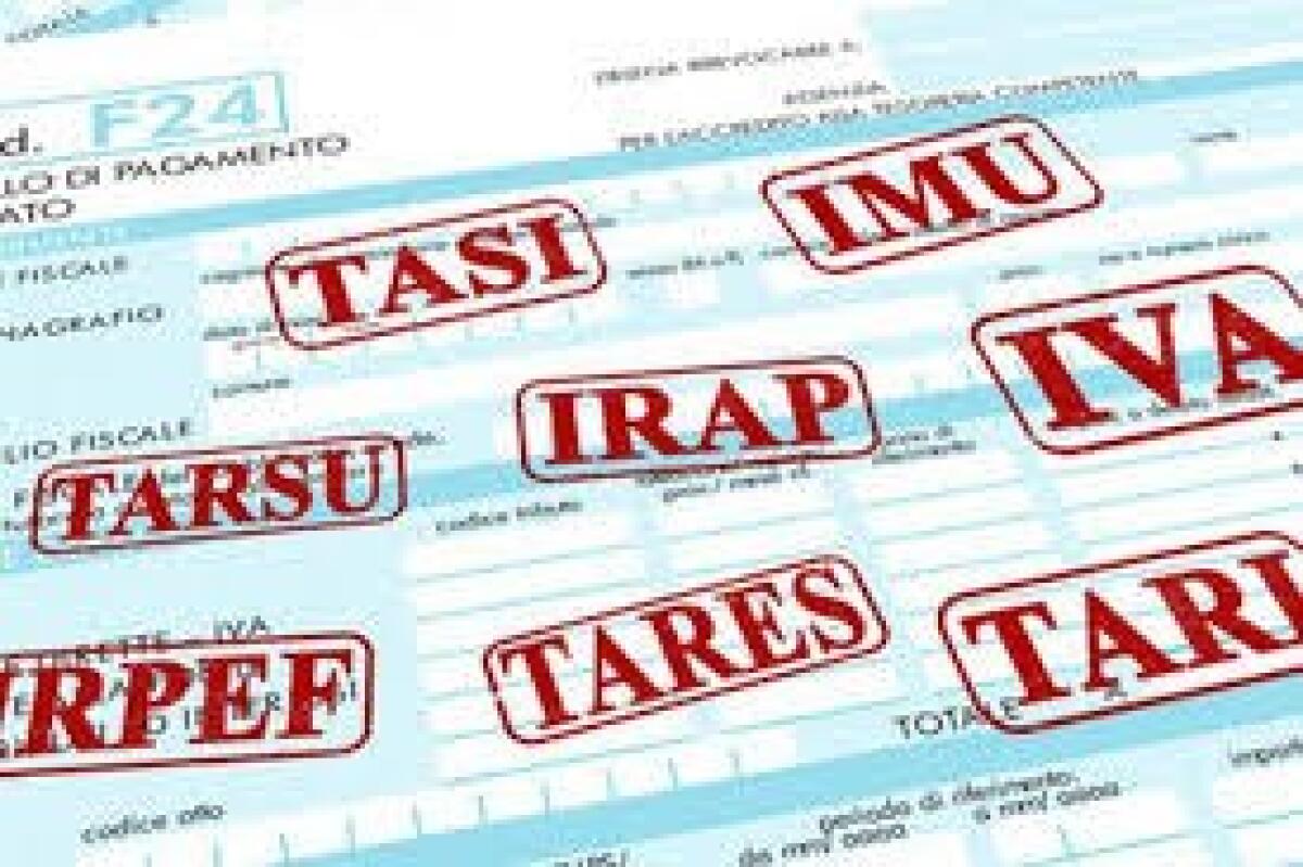 Tia, Tarsu, Tares, Trise, Tari hanno in comune la “T” di Tassa - 