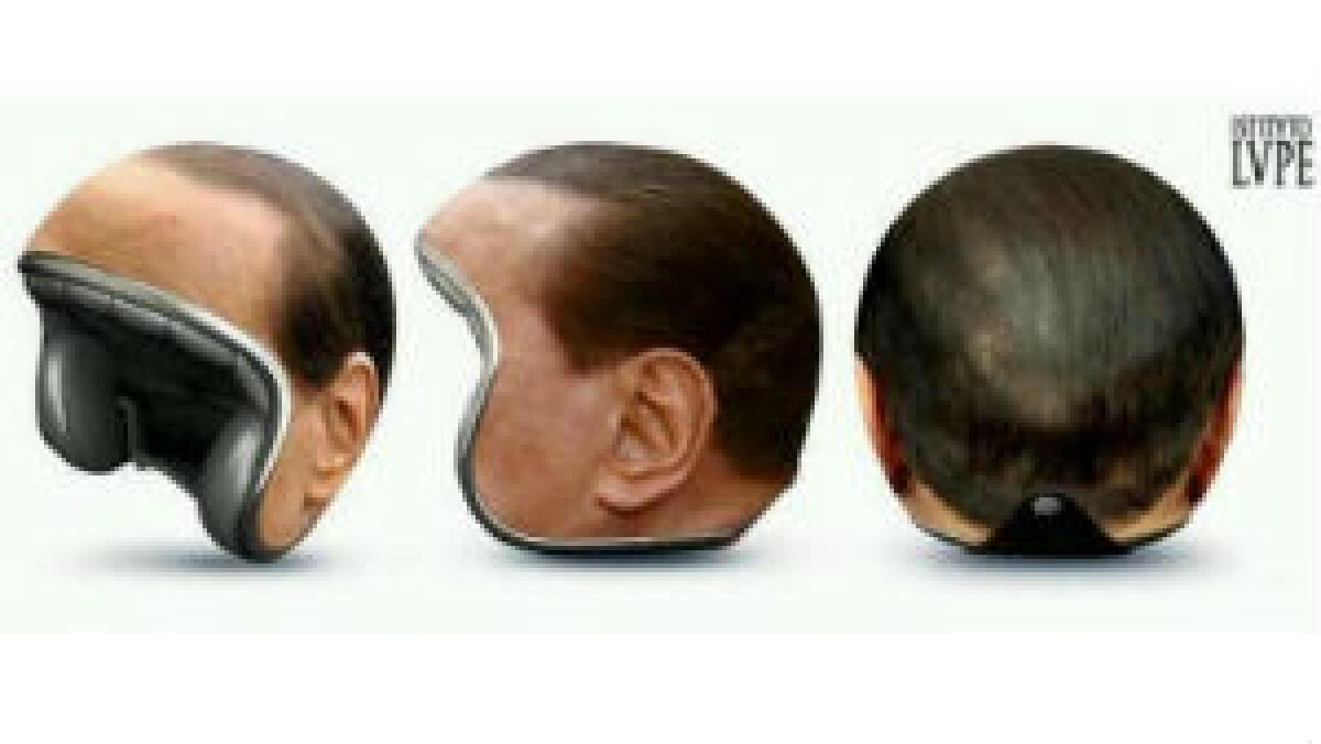 Il casco di Berlusconi - 