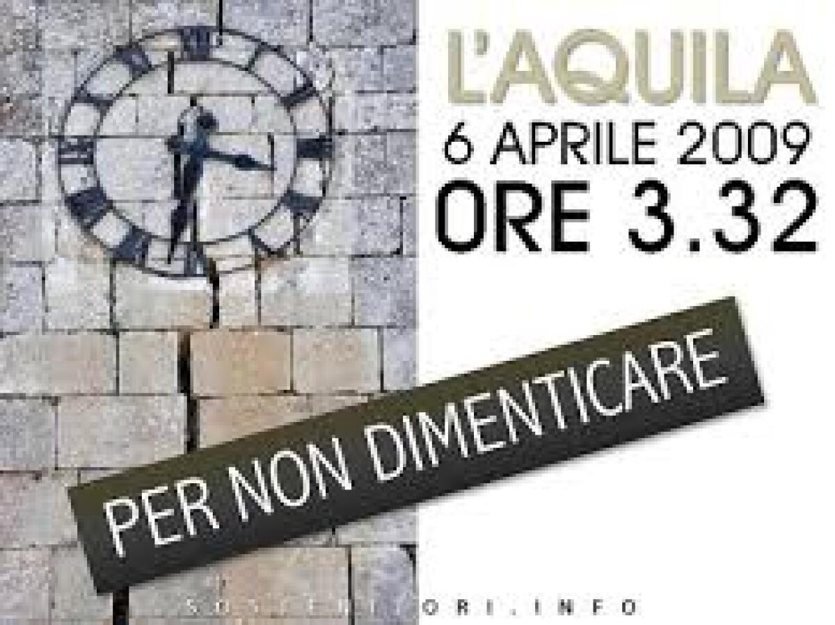 Su ali d'Aquila: 6 aprile 2009 - 