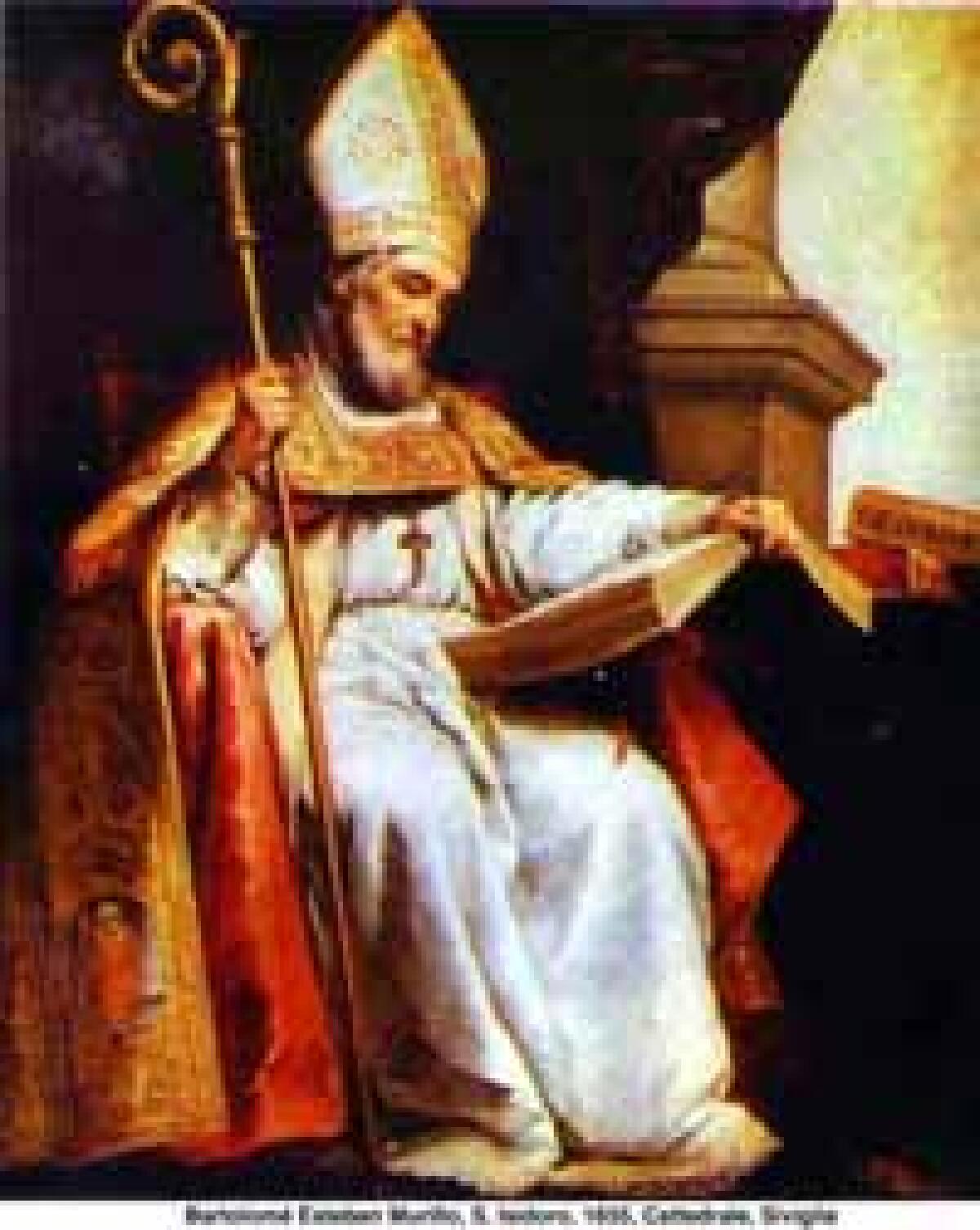 4 aprile: Sant’Isidoro di Siviglia - 