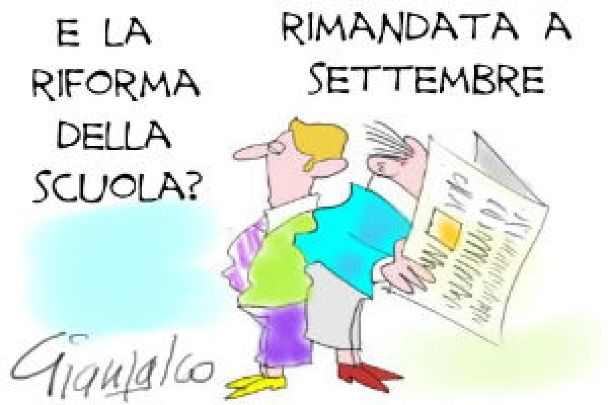 Troppa carne al fuoco, in fumo la riforma della scuola - 