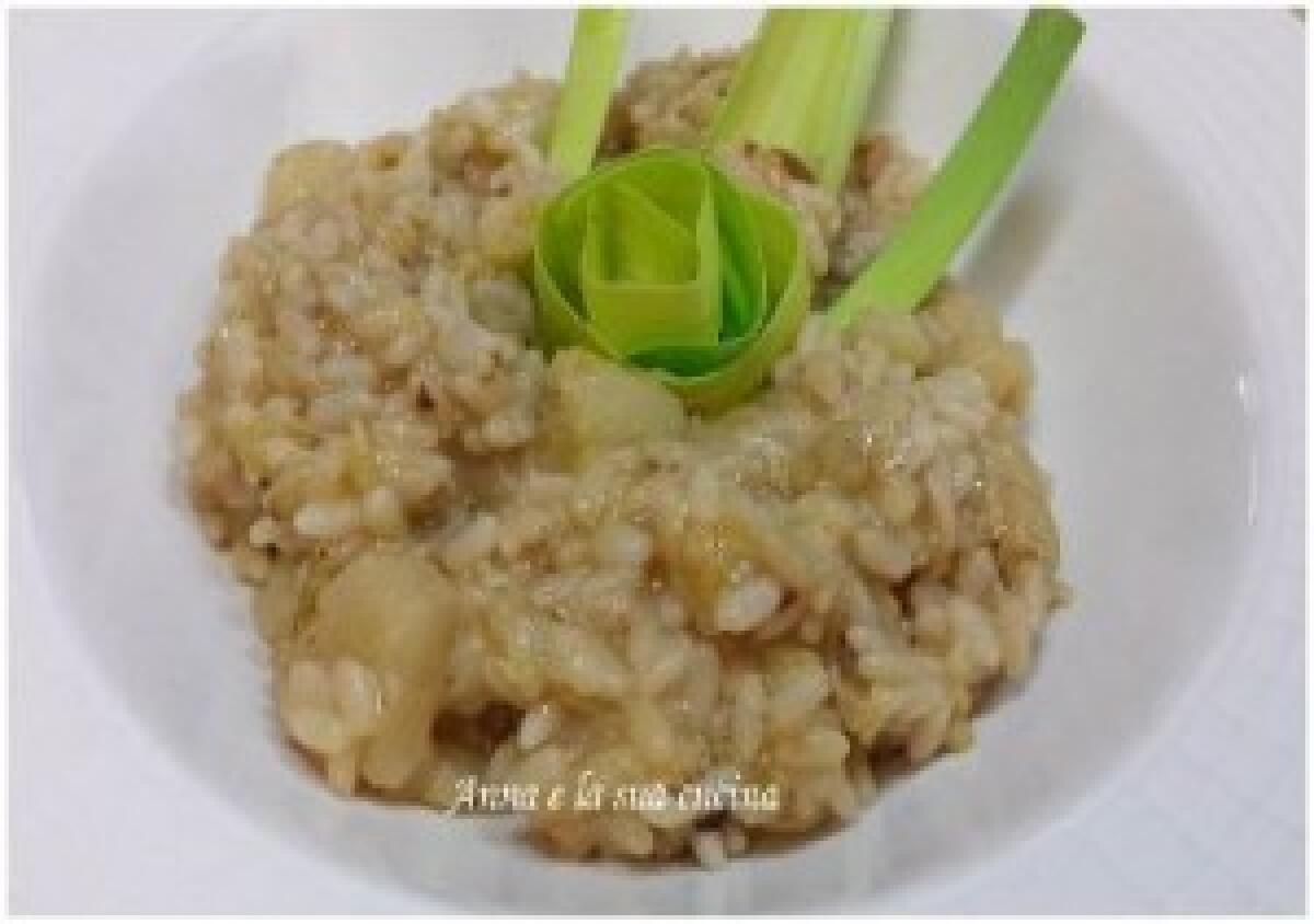 Risotto verza e patate - 