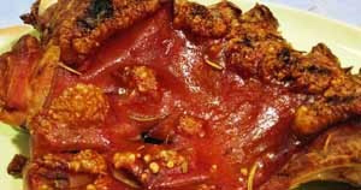 Maialetto al sugo all'antica - 