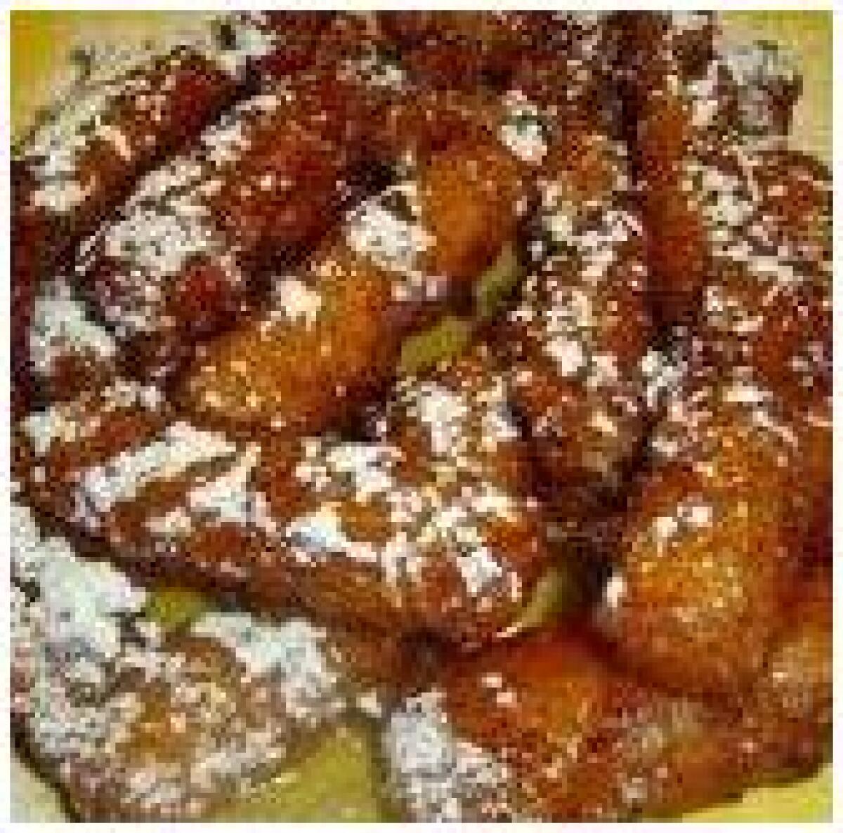 Crespelle di riso al miele - 