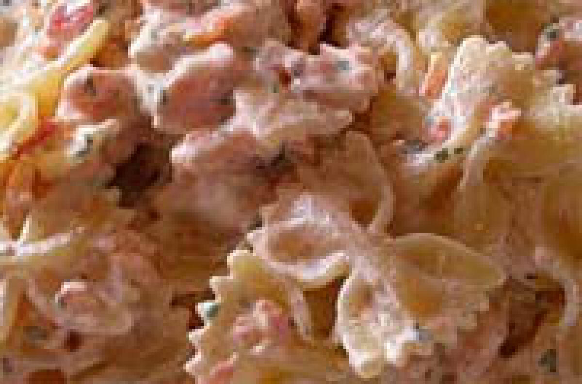 Farfalle al salmone - 