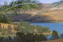 I laghi e dighe nella Provincia di Enna