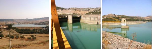 I laghi e dighe nella Provincia di Enna