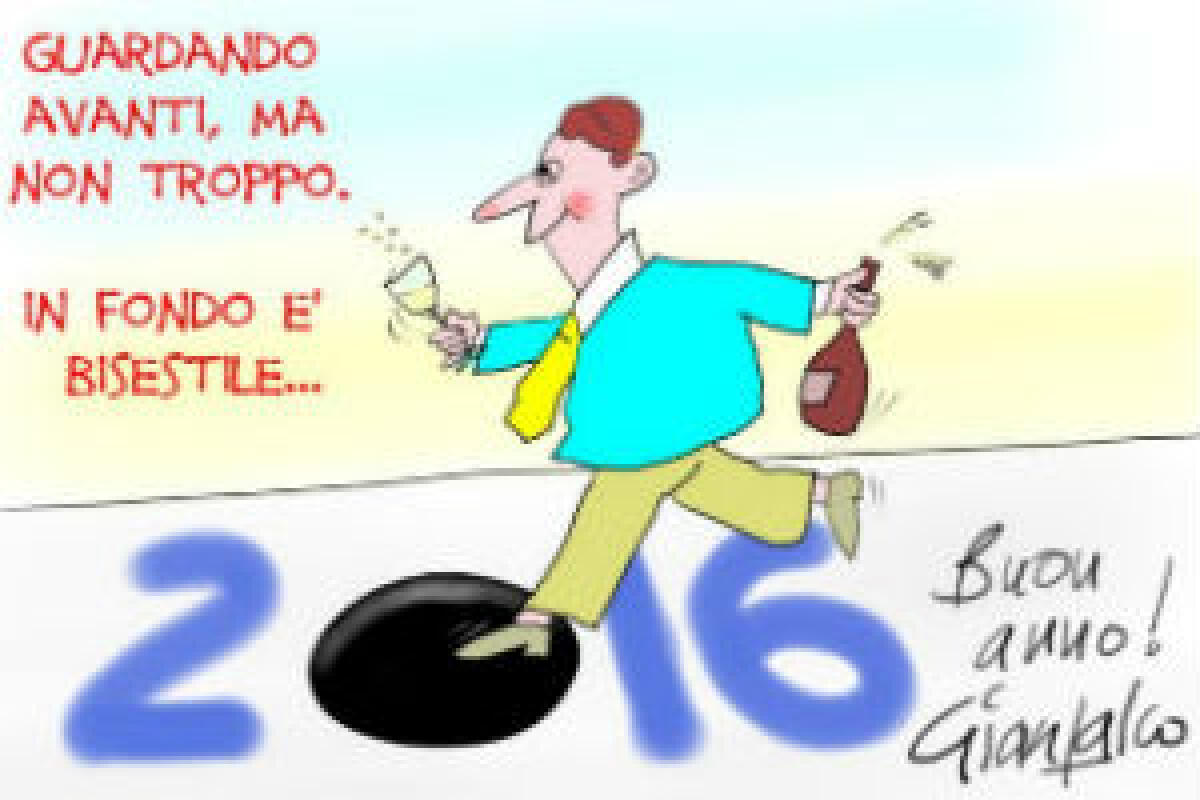 Buon anno, ma state attenti a dove mettete i piedi! - 