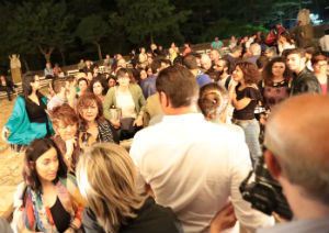 Enna √i√i: SPACETIME HELIX, torre di Federico: uno spettacolo di scultura-luce-suono