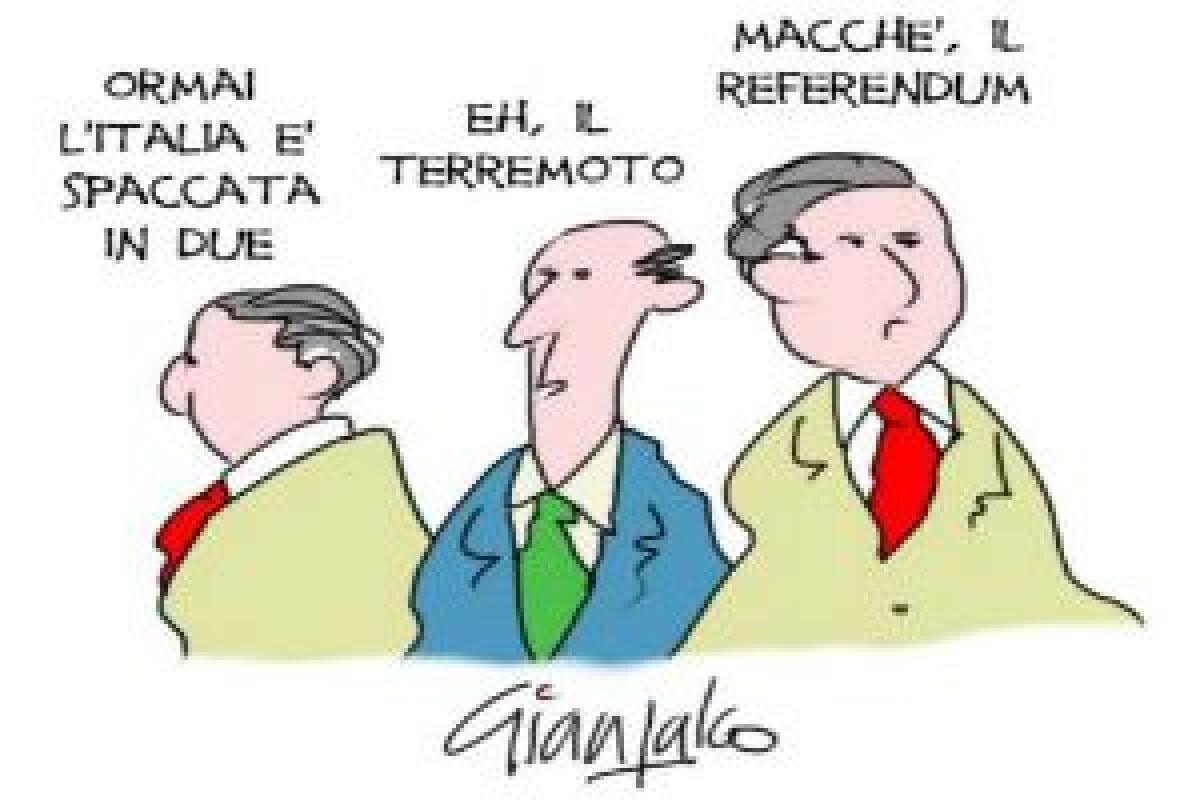 La spaccata referendaria - 