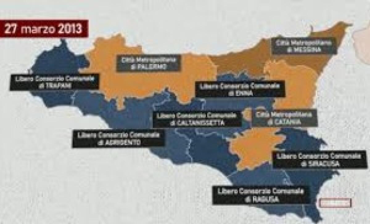 Sicilia. Ancora nel caos i nuovi enti di area vasta - 