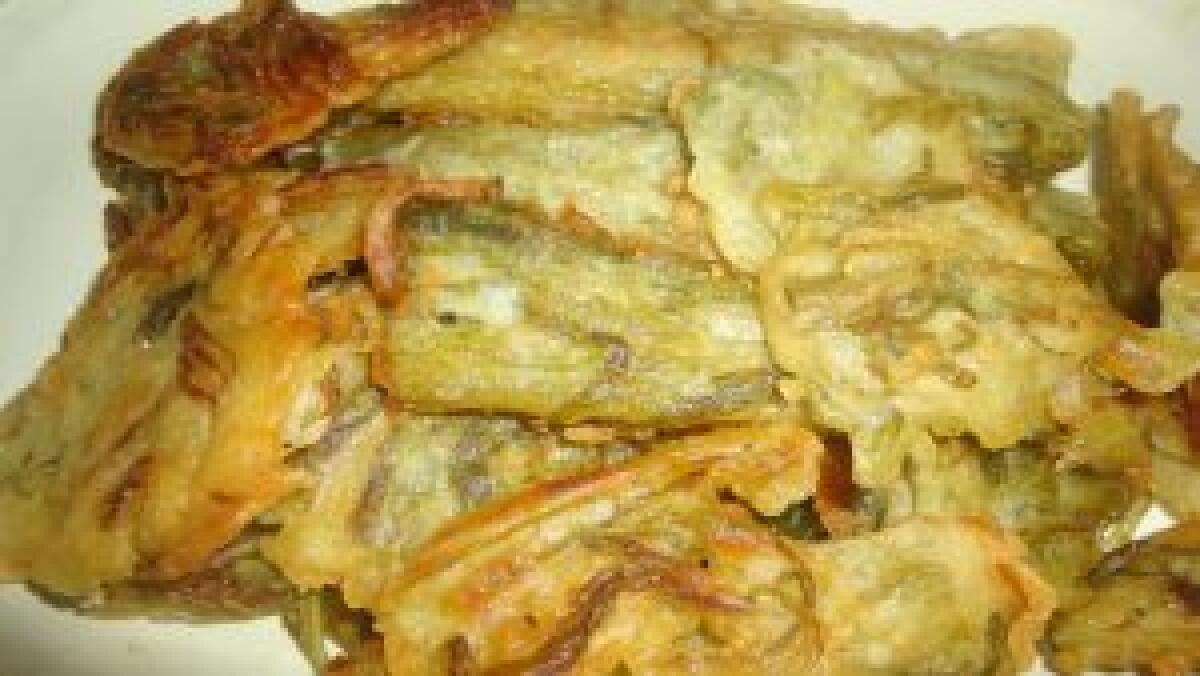 CARDI FRITTI IN PASTELLA - 