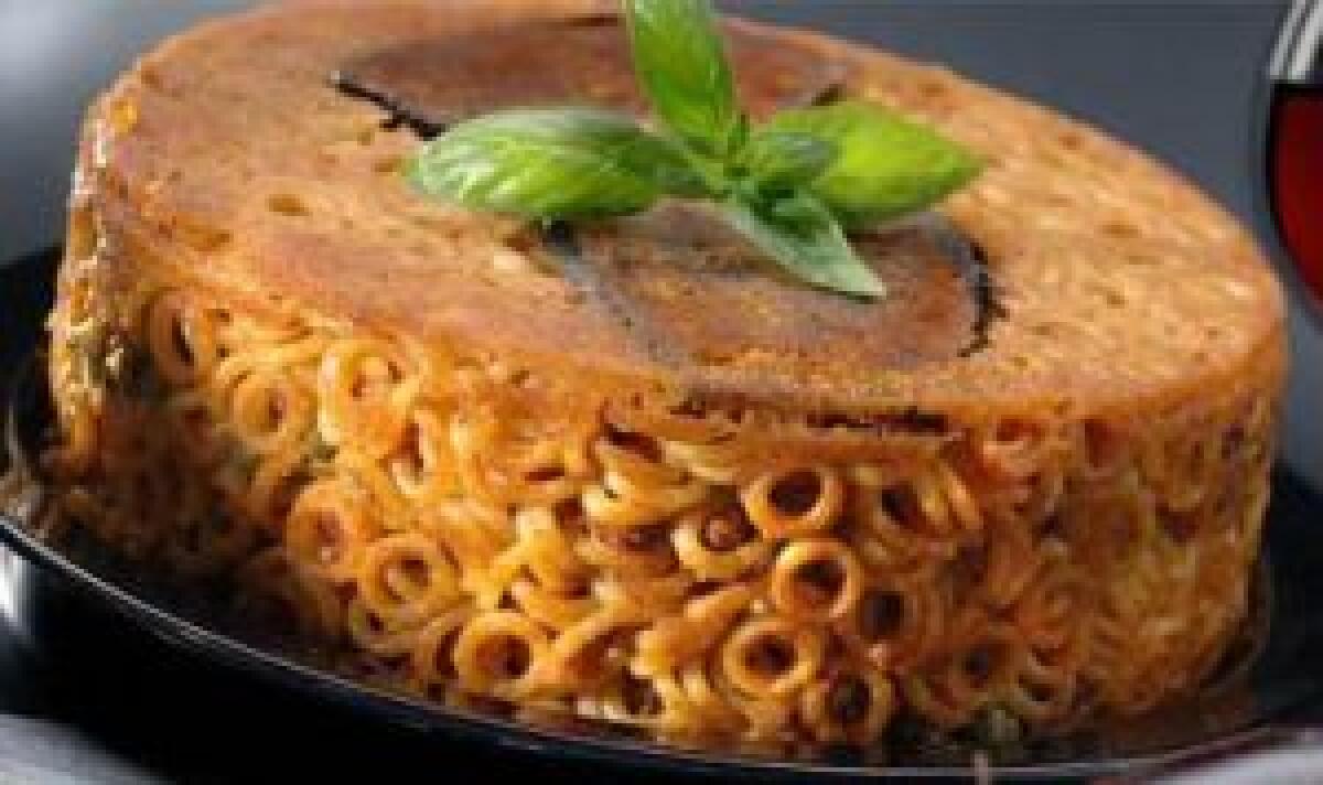 TIMBALLO DI ANELLETTI SICILIANI - 