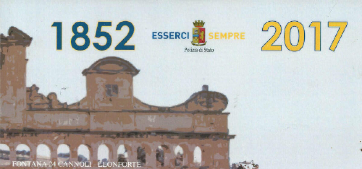 10 aprile 2017: 165° anniversario fondazione della Polizia a Leonforte - 
