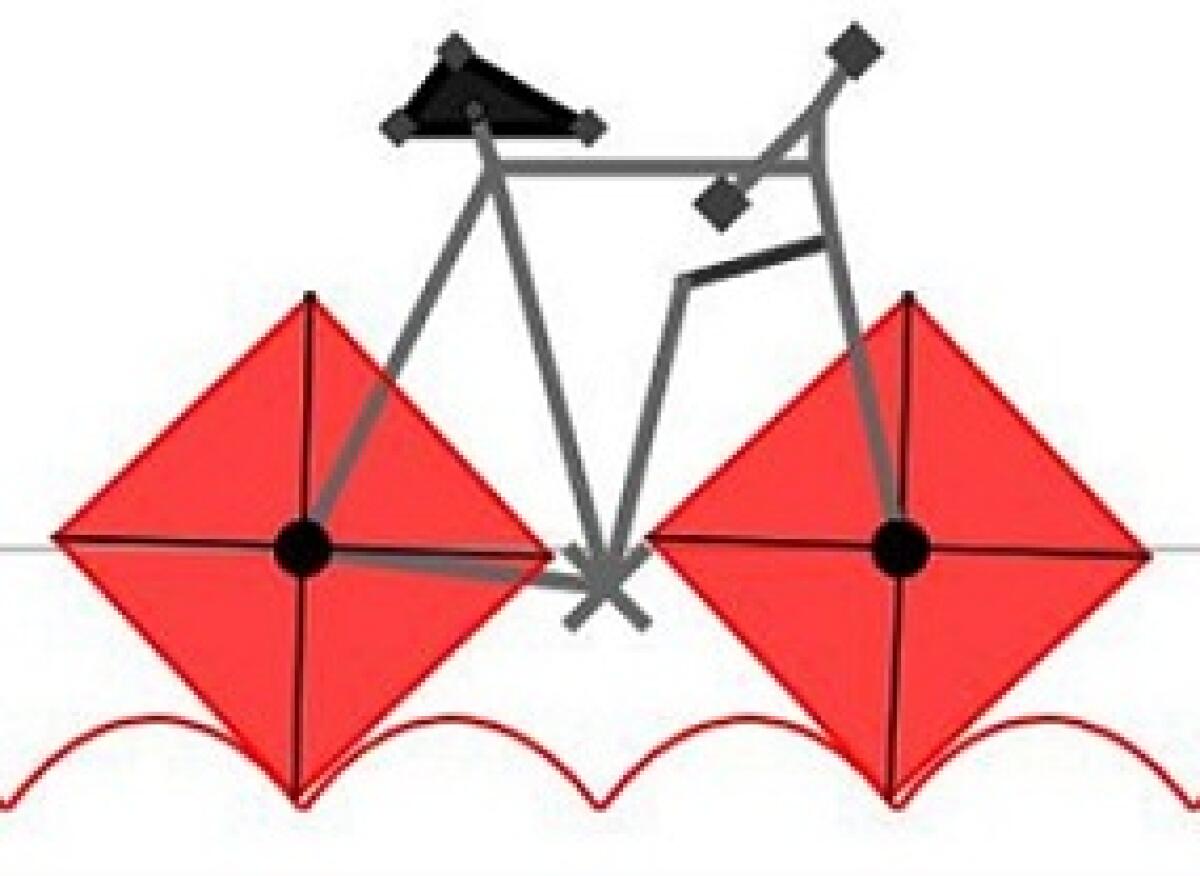 Ruote quadrate metafora di vita - 