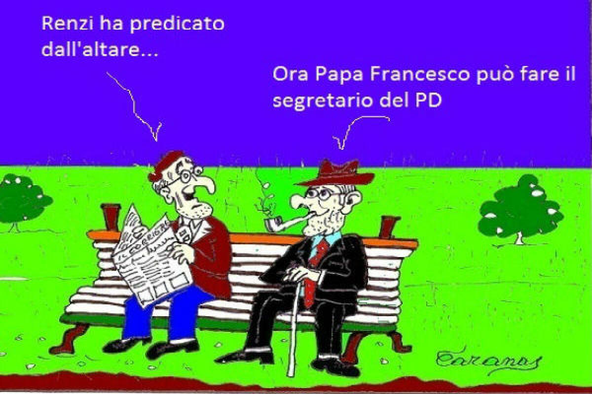 RENZI PREDICATORE - 