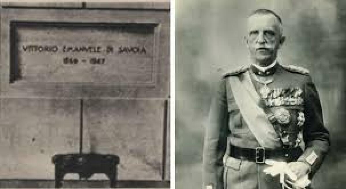 Rientro nel suolo Patrio della salma di Vittorio Emanuele III, penultimo Re d’Italia - 