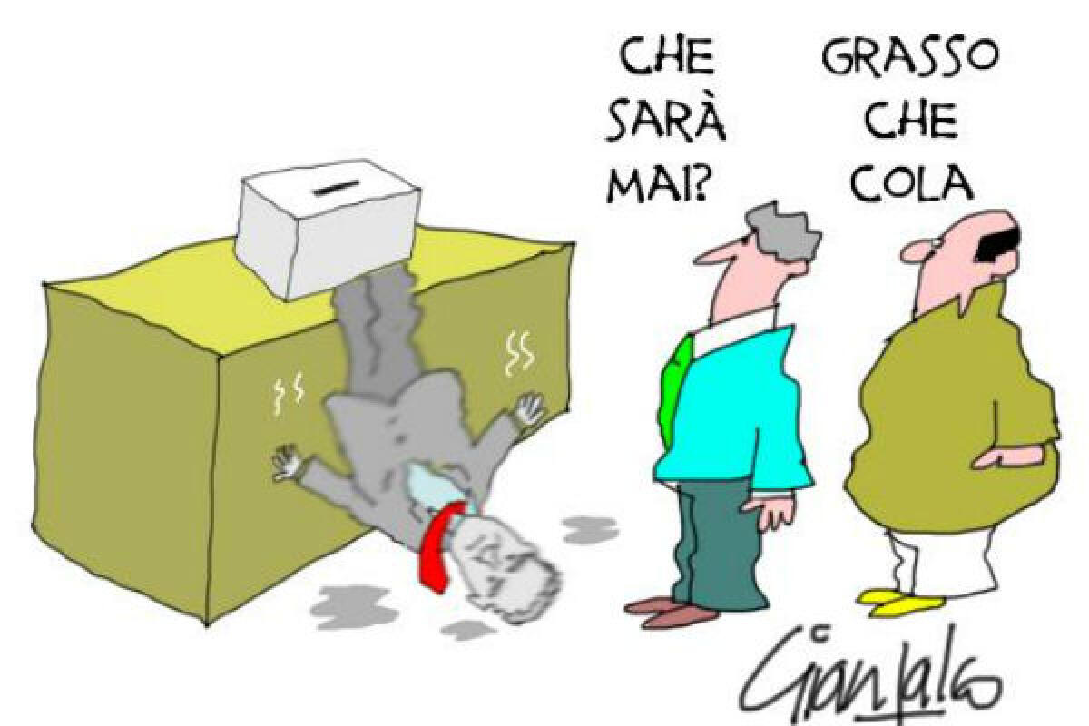 Elezioni: Grasso a dieta - 