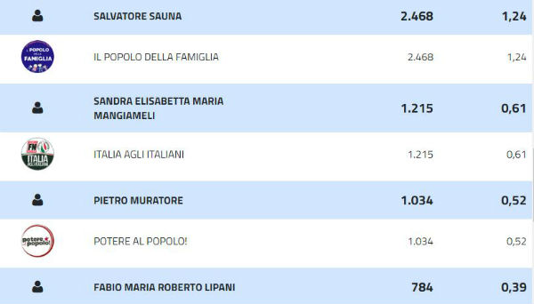 Elezioni politiche 2018. Enna eletto alla Camera Andrea Giarrizzo M5S, al Senato Fabrizio Trentacoste e Pietro Lorefice M5S