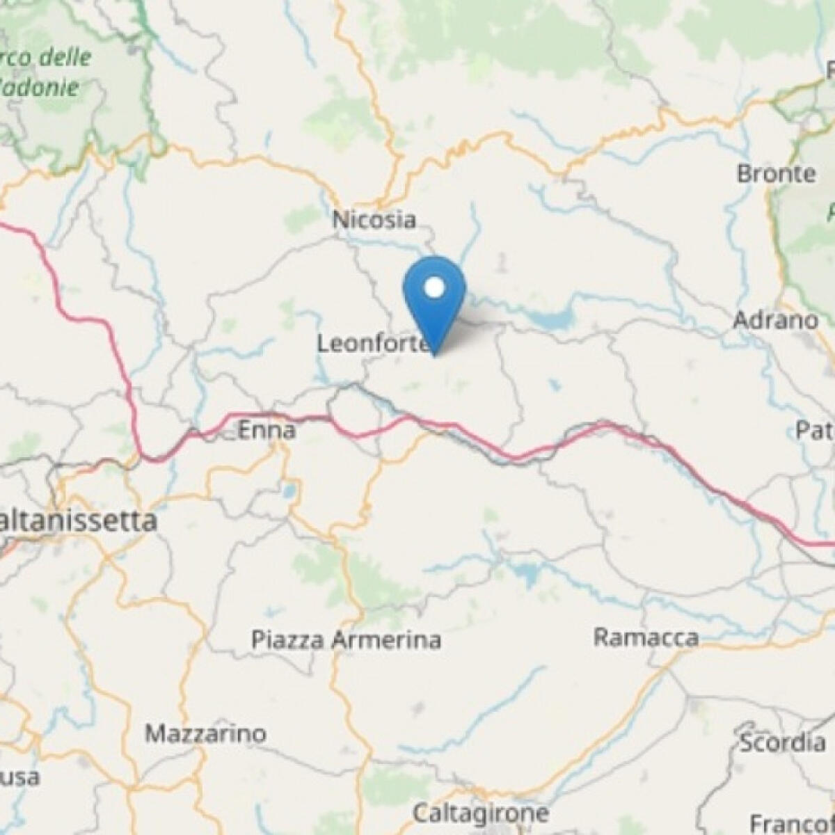 Terremoto ML 3.3 il 30-09-2018 ore 08:23:05 a 3 km E Assoro - 