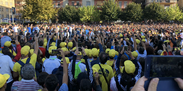 Papa Francesco a Piazza Armerina: “Non sono poche le piaghe che vi affliggono" - foto e video
