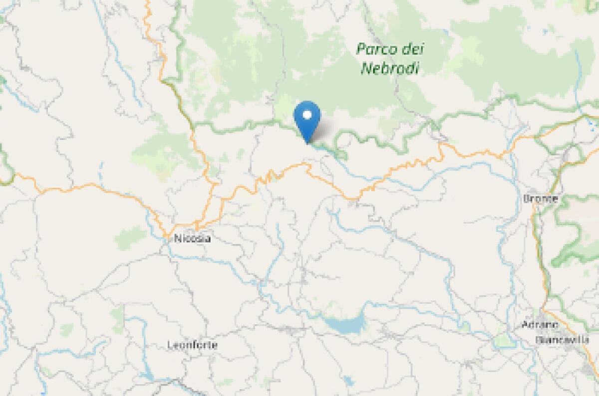 Terremoto ML 2.1 il 06-06-2019 ore 17:38 a 2 km NE Cerami (EN) - 