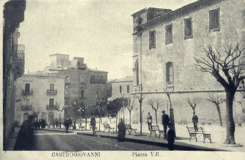 I profondi cambiamenti urbanistici di Enna (foto antiche)