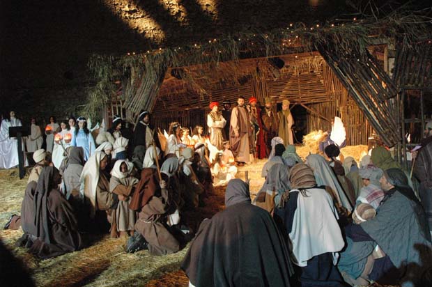 La notte di Natale ad Agira il Presepe vivente