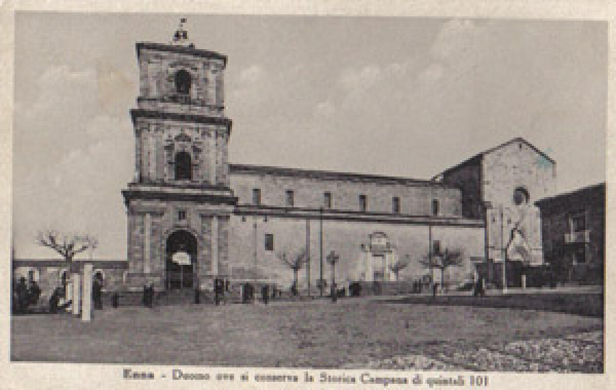 Enna com'era, il Duomo e la piazza - 