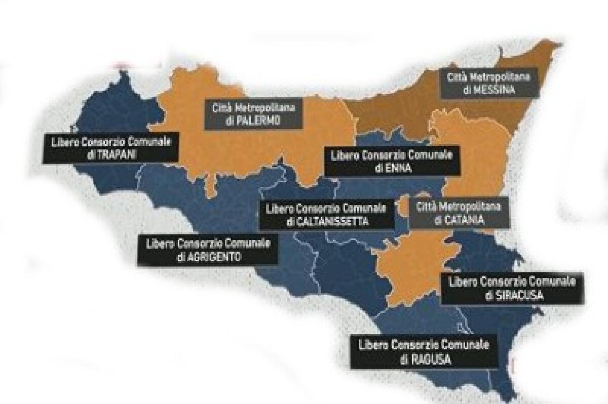 Sicilia. Città metropolitane sì, Province no! - 