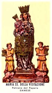 Maria SS. della Visitazione Patrona di Enna - video e foto