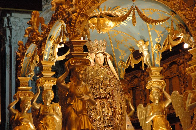 Maria SS. della Visitazione Patrona di Enna - video e foto