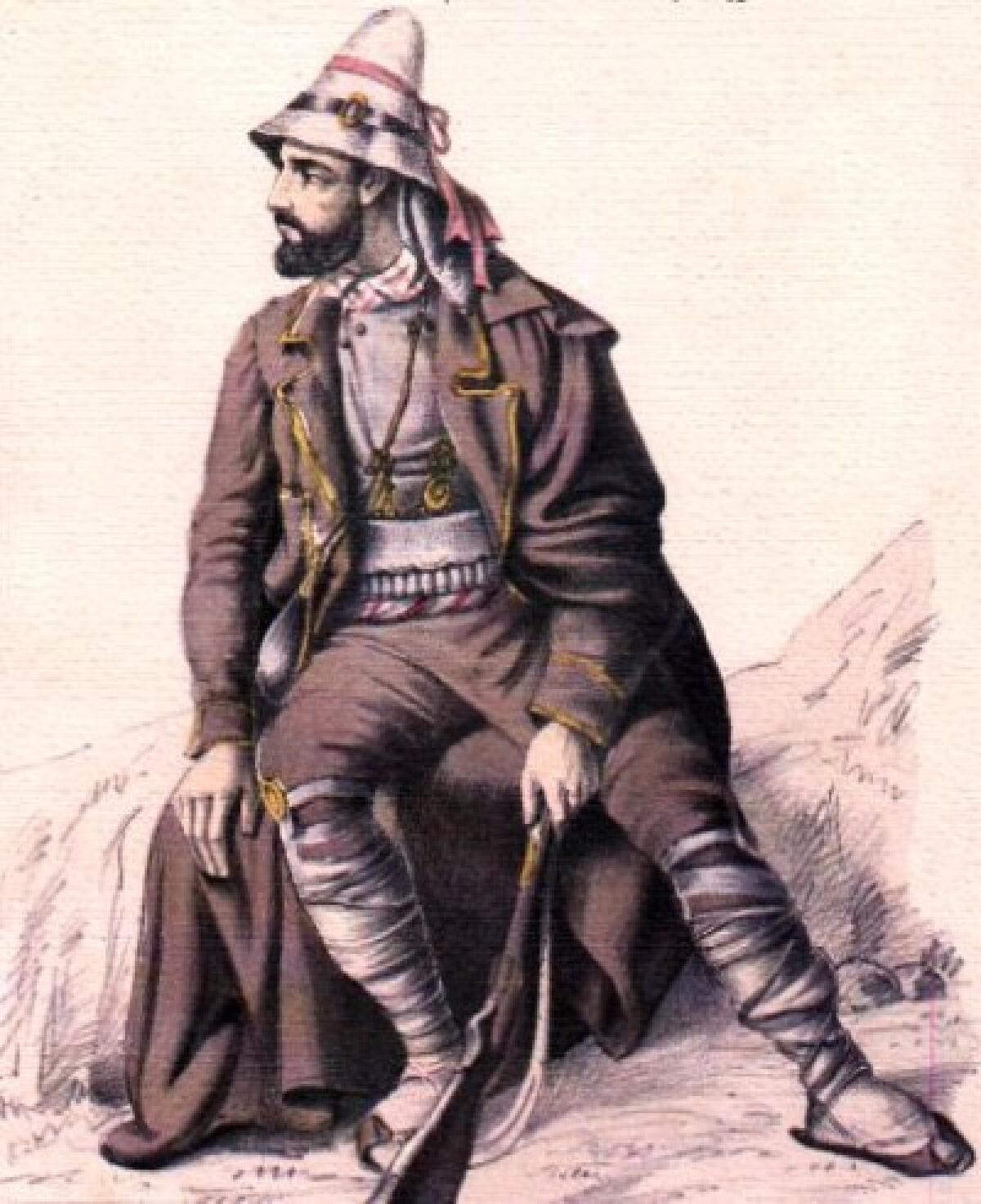 Il brigante Testalonga. Impiccato nei pressi del lago di Pergusa - 