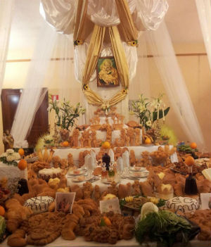 Leonforte: le tavolate di San Giuseppe